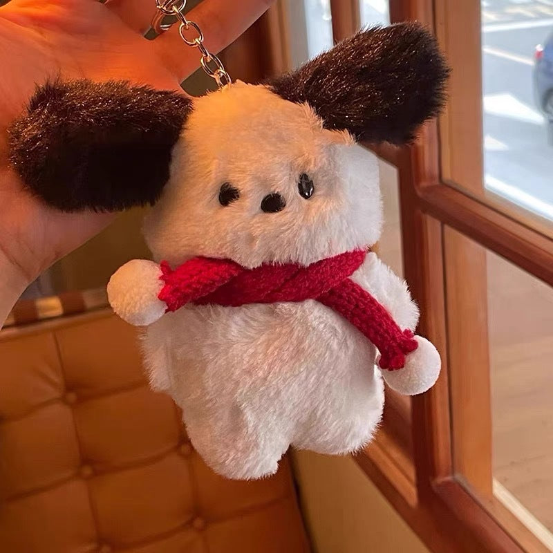 Wholesale Plush Pieces, Red Hats, Bibs, Puppy Keychains